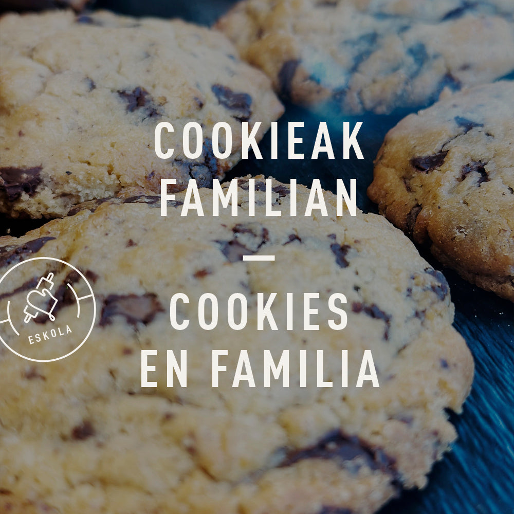 COOKIES EN FAMILIA. Viernes 17/01. 18:00 - 19:30.